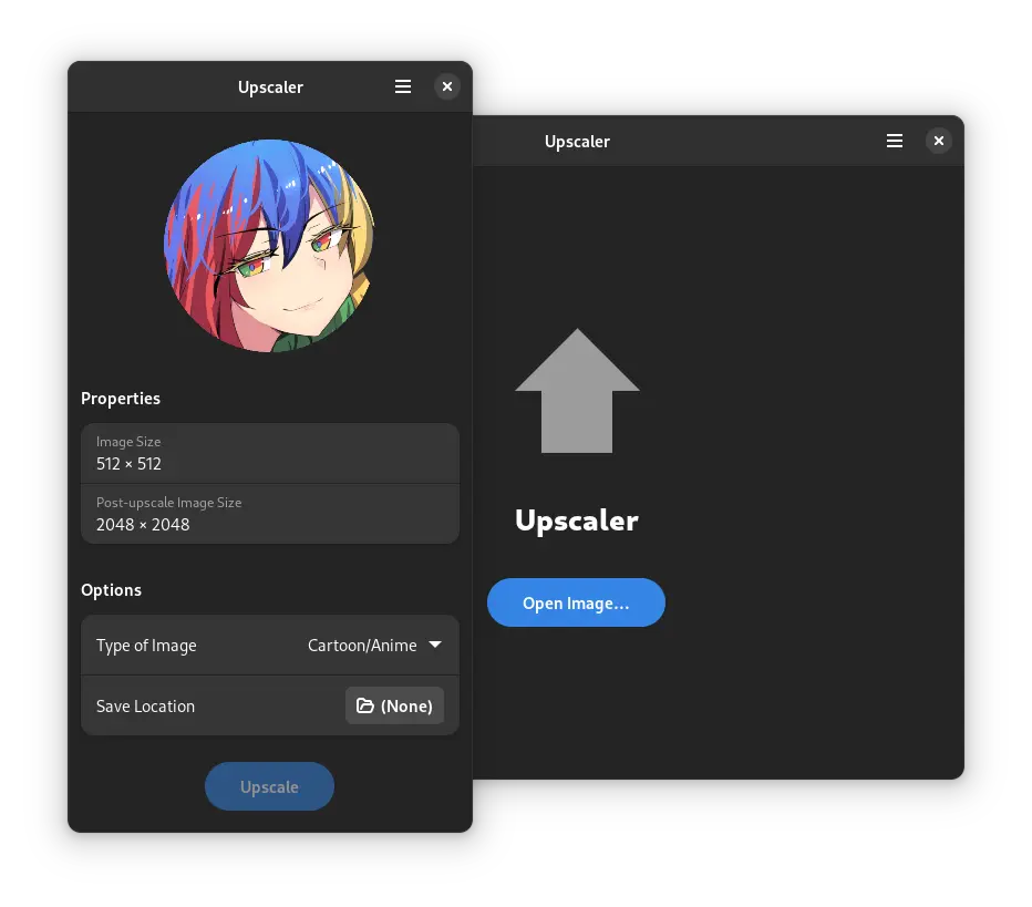True-Upscaling — A native desktop image upscaler powered by Real-ESRGAN